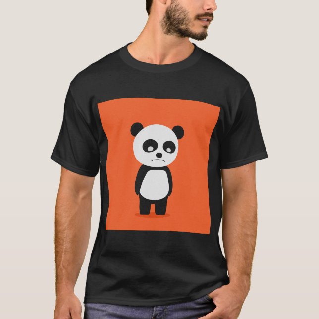 Camiseta Sad Panda (Anverso)