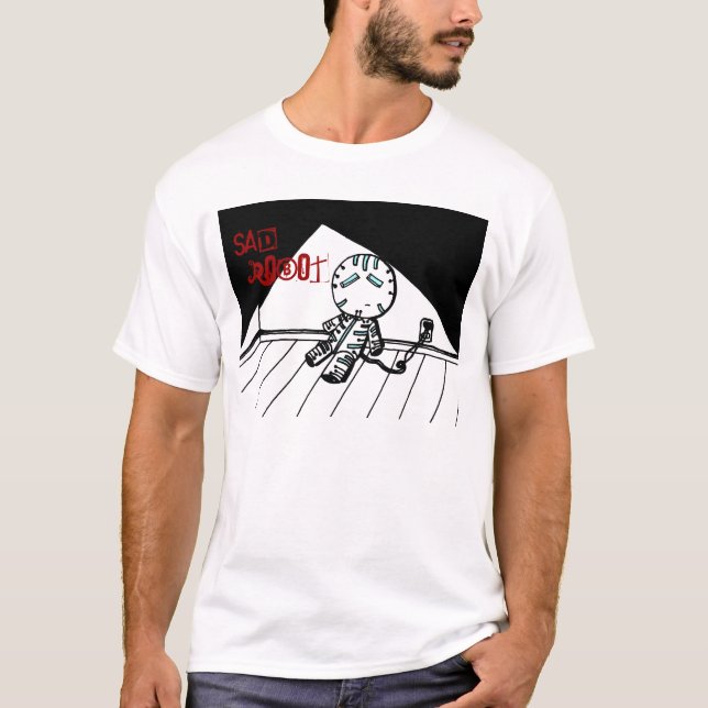 Camiseta Sad Robot Shirt (Anverso)
