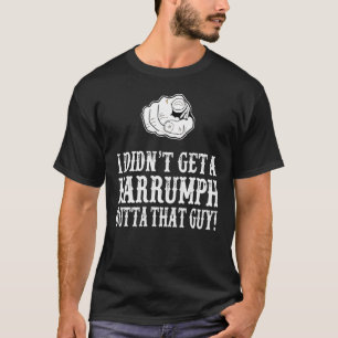 Camiseta Saddle De Apagones - No Recibí Un Harrumph