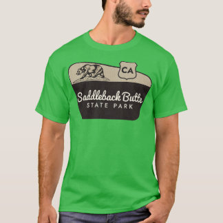 Camiseta Saddleback Butte State Park California Welcome Sig