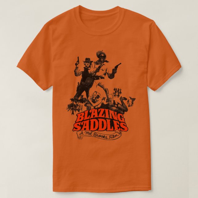Camiseta Saddles deslumbrantes (Diseño del anverso)