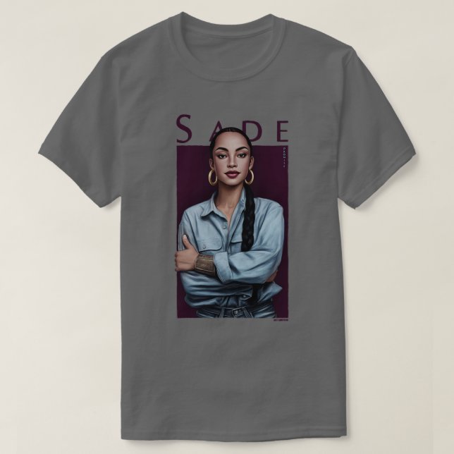 Camiseta Sade (Diseño del anverso)