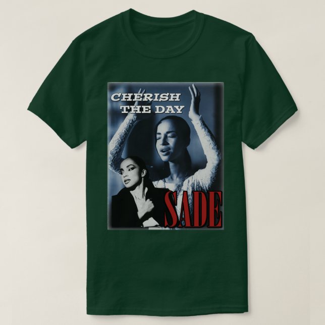 Camiseta Sade Adu Cherish The Day (Diseño del anverso)