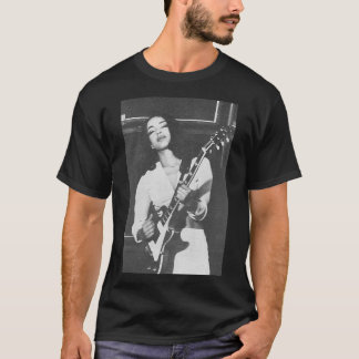 Camiseta Sade tocando el Pegatina de guitarra.png