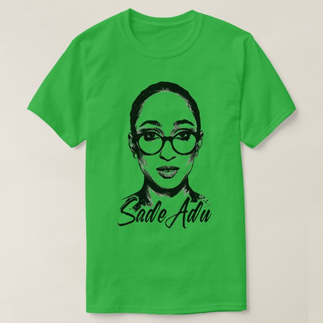 Camiseta Sade Vintage Fan Art (Diseño del anverso)
