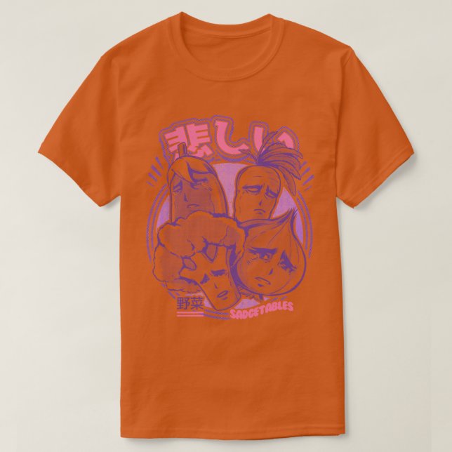Camiseta Sadgetables (Diseño del anverso)