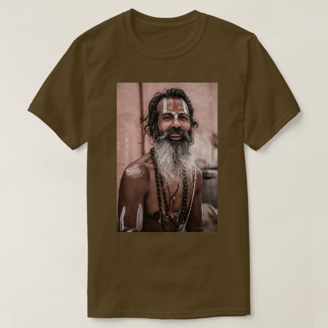 Camiseta Sadhu en Varanasi (Diseño del anverso)