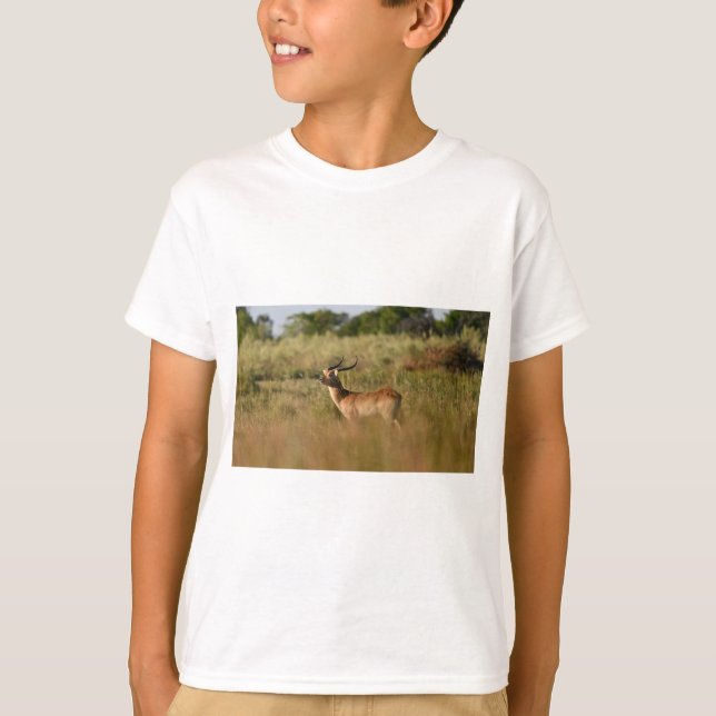 Camiseta Safari Adventure Buddy-Animal Friend Tee para niño (Anverso)