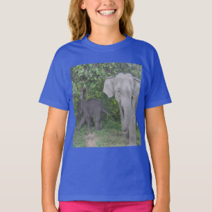 Camiseta Safari Africa Cute Adorable Elefante Destino