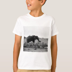 Camiseta Safari Africa Cute Adorable Elefante Destino