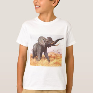 Camiseta Safari Africa Cute Adorable Elefante Destino