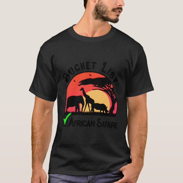 Camiseta Safari africano (Anverso)