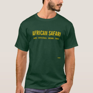 CAMISETA SAFARI AFRICANO - BOSQUE PROFUNDO