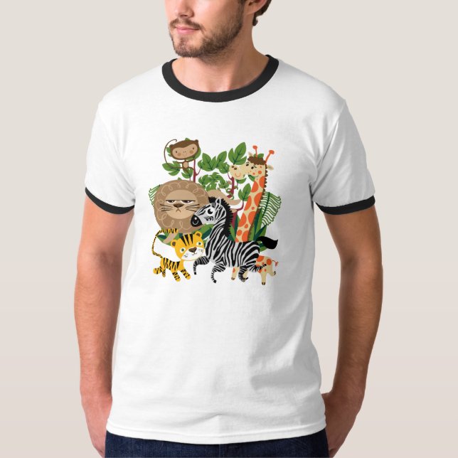 Camiseta Safari animal (Anverso)