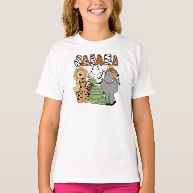Camiseta Safari animal (Anverso)