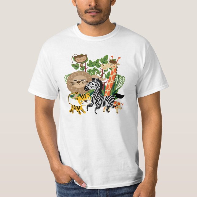 Camiseta Safari animal (Anverso)