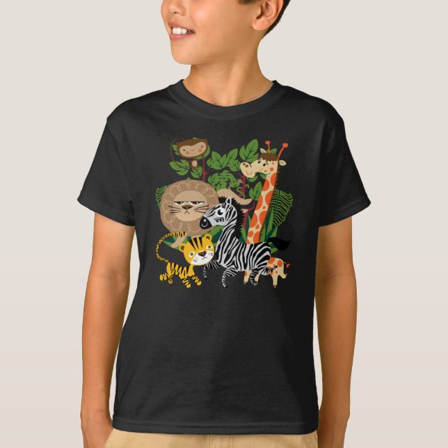 Camiseta Safari animal (Anverso)
