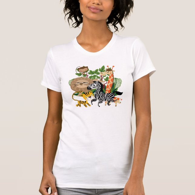 Camiseta Safari animal (Anverso)