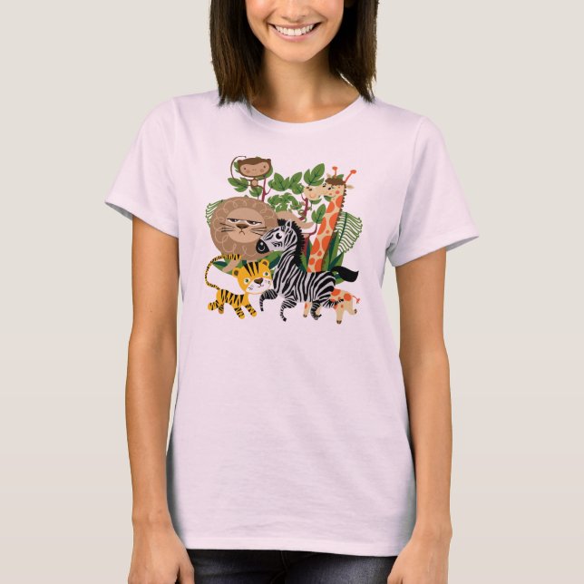 Camiseta Safari animal (Anverso)
