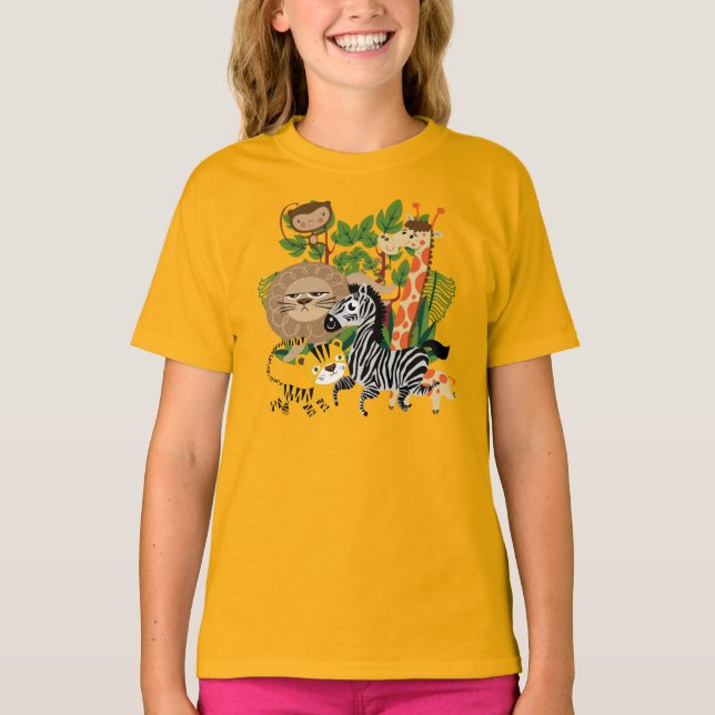 Camiseta Safari animal (Anverso)