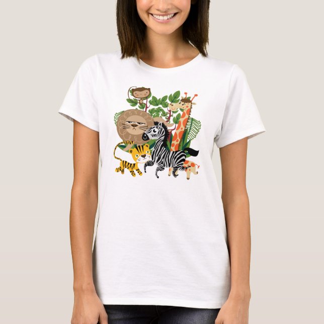 Camiseta Safari animal (Anverso)