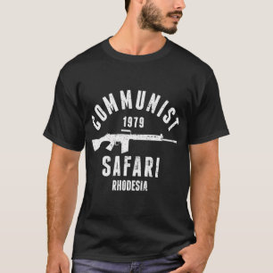 Camiseta Safari comunista 1979 Infantería ligera Rhodesia