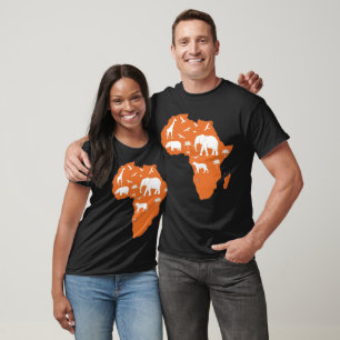 Camiseta Safari de África - Animales Salvajes Africanos - M