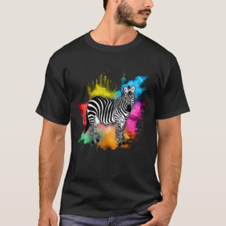 Camiseta Safari de cebra cuidador de zoológico África para