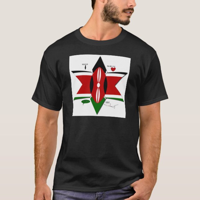 Camiseta Safari de Kenia (Anverso)