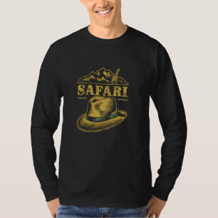 Camiseta Safari Expedition Adventure Africa Wildlife Trekki