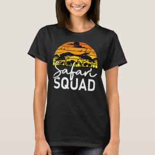 Camiseta Safari Guay Para Hombres Zoóloga Animal Africano