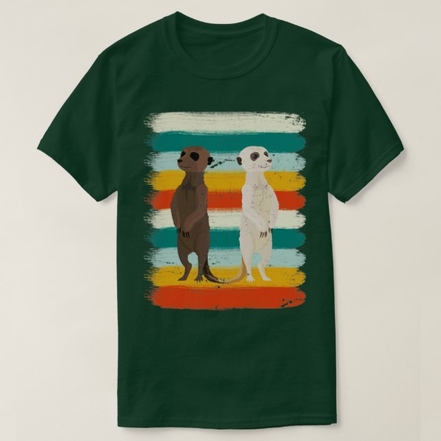Camiseta Safari Meerkat (Diseño del anverso)