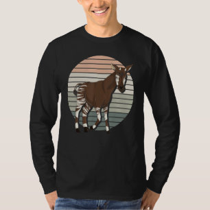 Camiseta Safari Retro África Animal Okapi  Animal  Okapi