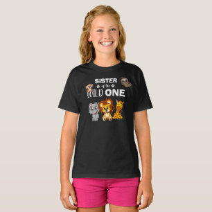 Camiseta Safari salvaje de una jungla Primera Hermana de Cu