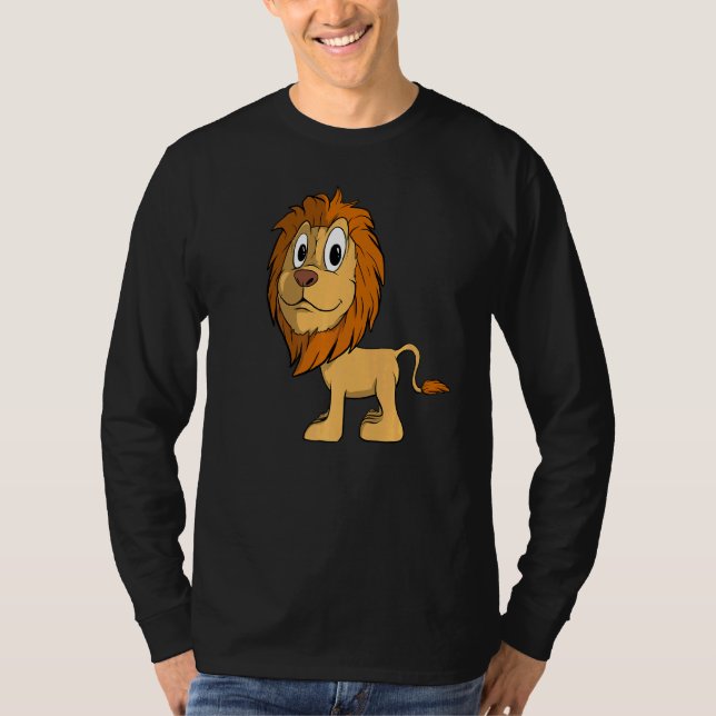 Camiseta Safari salvaje del zoológico de Lion Big Cat 2 (Anverso)