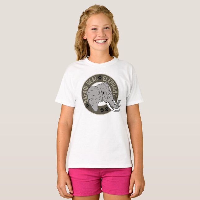 Camiseta Safari Seal Elephant Edition (Anverso completo)