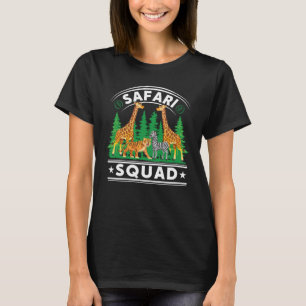 Camiseta Safari Squad Viaje de vacaciones familiares con an