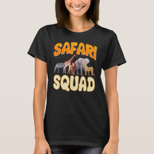 Camiseta Safari Squad Zookeer Zookeep Wildlife Animal Ke