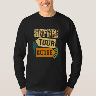 Camiseta Safari Tour Guide Africa Zoo Zookeeper African