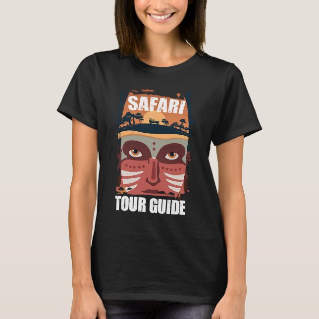 Camiseta Safari Tour Guide Safari Set Safari Costume Saf (Anverso)
