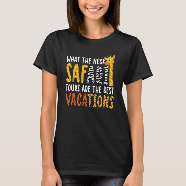 Camiseta Safari Vacation Wildlife for Safari Adventure (Anverso)