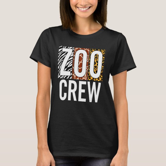 Camiseta Safari Wildlife Animal Park Zoo Crew Zookeeper Cos (Anverso)