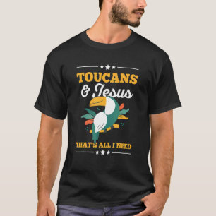 Camiseta Safari Wildlife Toucan Para Una Ave Turca