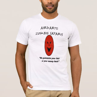 Camiseta ¡Safaris del zombi de Airharte - llevarle al