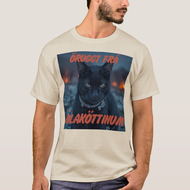 Camiseta Safe from the YuleCat T-Shirt (Anverso)