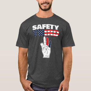 Camiseta Safety Third Funny Missing Finger Safety Third