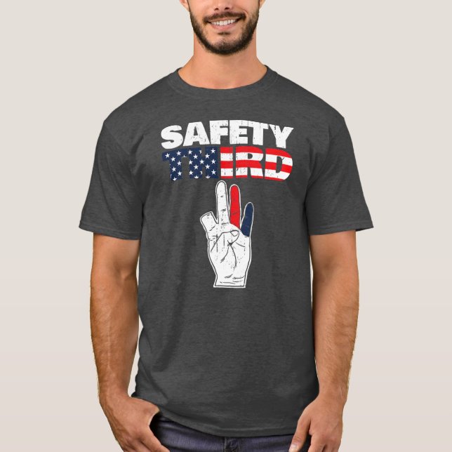 Camiseta Safety Third Funny Missing Finger Safety Third (Anverso)