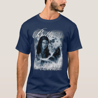 Camiseta Saga Crepusculo Retro Jacob Wolf Moon Loca Películ