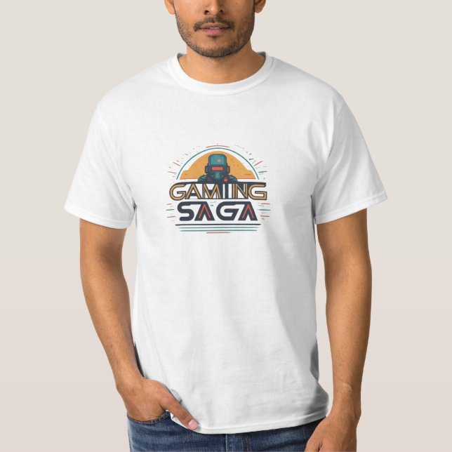 Camiseta saga de juegos (Anverso)