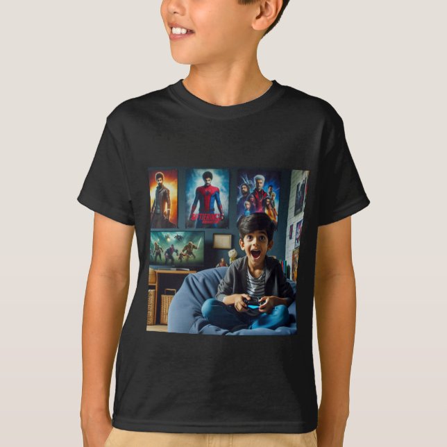 Camiseta saga de juegos T-Shirt (Anverso)